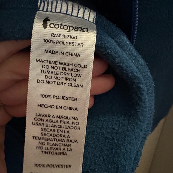 Cotopaxi Teca Fleece Jacket - women’s small, full zip - Picture 6 of 7